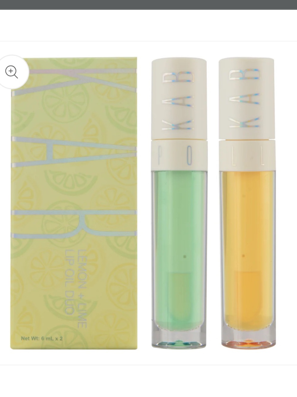 Kab Lemon + Lime Lip Oil Duo